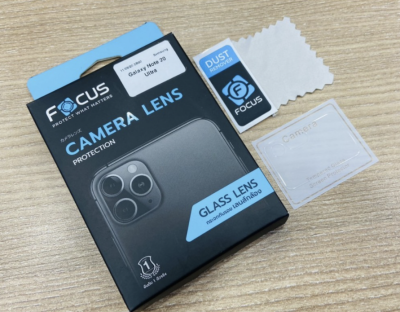 FOCUS CAMERA LENS PROTECTION (ฟิล์มกระจกเลนส์กล้อง Samsung Galaxy Note 20 Ultra)