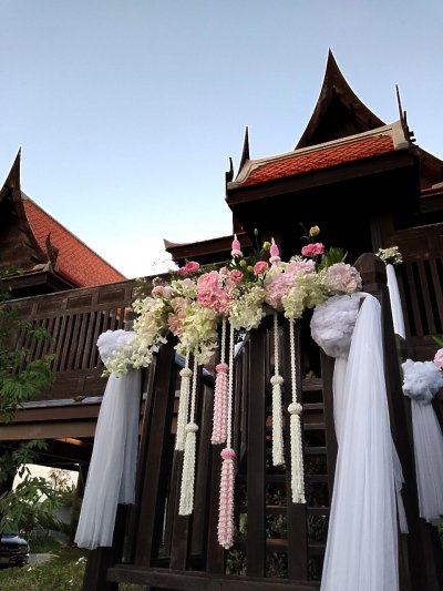 รวมงานแต่งงานพิธีเช้าเรือนไทย
