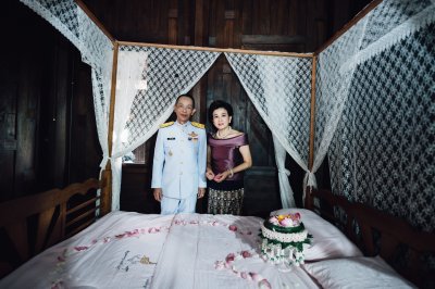 งานแต่งงานพิธีเช้าเรือนไทย