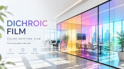 Dichroic Film – Color Shifting Architectural Film