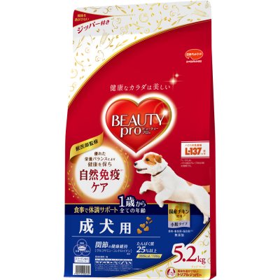 Beauty Pro Dog Adult สำหรับสุนัขทุกสายพันธุ์อายุ1ปีขึ้นไป