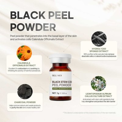 BELL MOI BLACK STEM CELL PEEL