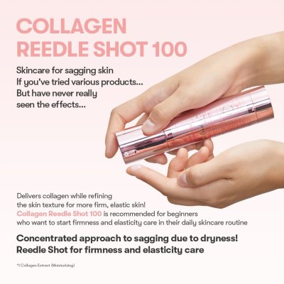 VT 100 SHOT สูตร COLLAGEN  สีชมพู