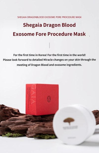 SHEGAIA RDRAGONBLOOD EXOSOMEPORE PROCEDURE MASK