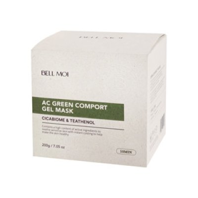 BELL MOI AC GREEN COMPORT CEL MASK สครับเกาหลี สครับหน้ามาส์กหน้าเกาหลี ช่วยปลอมประโลมผิว BELL MOI AC GREEN COMPORT CEL MASK สครับเกาหลี สครับหน้ามาส์กหน้าเกาหลี ช่วยปลอมประโลมผิว