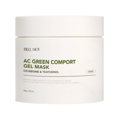 BELL MOI AC GREEN COMPORT CEL MASK สครับเกาหลี สครับหน้ามาส์กหน้าเกาหลี ช่วยปลอมประโลมผิว BELL MOI AC GREEN COMPORT CEL MASK สครับเกาหลี สครับหน้ามาส์กหน้าเกาหลี ช่วยปลอมประโลมผิว
