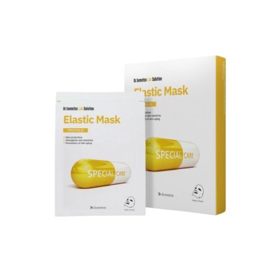 dr.hometox Elastic madk กล่อง (10 แผ่น) มาส์กหน้าเกาหลี มาส์กผิวใส มาส์กหน้าคุณหมอ