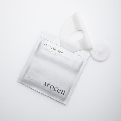 แผ่านมาส์ก arocell mela txa mask มาส์กไฮโดรเจล ลดฝ้า กระ จุดด่างดำ แผ่านมาส์ก arocell mela txa mask มาส์กไฮโดรเจล ลดฝ้า กระ จุดด่างดำ