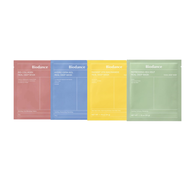 BIODANCE MASK  4 สูตร  (Collagen / VITA NIACINAMIDE / HYDRO CERA-NOL / SEA KELP)