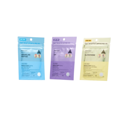 Promotion VT Reedle Shot Facial Essence toner pad    โทนเนอร์แพดเกาหลี 3 สูตร ( Glutathione กลูต้า  / Lifting Peptide ลิฟติ่ง เปบไทด์ /  Repair EGF สเต็มเซลล์ )