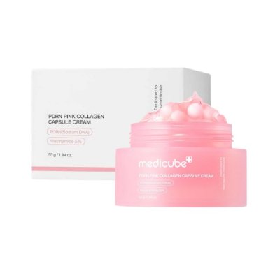 ครีมเกาหลี MEDICUBE PDRN PINK COLLAGEN CAPSULE CREAM