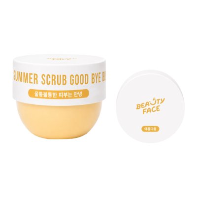 Summer Scrub Good Bye Bumpy Skin Body Scrub & Magic Peeling Glove สครับผิวกาย AHA 5% ผิวใส เรียบเนียน พร้อมถุงมือขัดผิว 240g