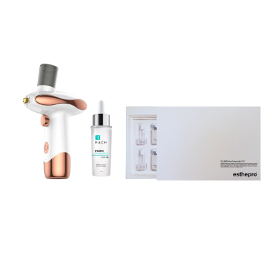 Promotion เซ็ตผิวดารา (ในเซ็ตมีเครื่องพ่นไอน้ำ+ esthepro แอมพลูกลูต้าเกาหลี + เซรั่มPDRN เซรั่มหน้าเงา) แถมฟรีมาส์กหน้าเกาหลี