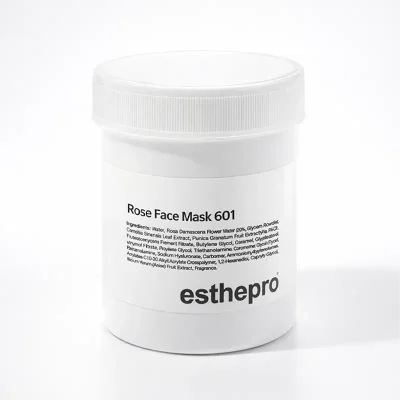 มาส์กหน้ากุหลาบ esthepro Rose Face Mask 601 (สูตรคลินิกเกาหลี) สกัดจากกุหลาบ 20% ช่วยเติมความชุ่มชื้น ปลอบประโลม ลดรอยแดง ผิวโกลว์ใส
