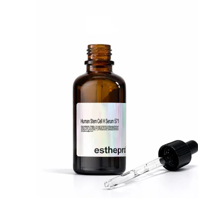esthepro 571 เซรั่มสเต็มเซลล์ พร้อมดรอปเปอร์ เปิดฝา แสดงการใช้งานจริง เซรั่มเกาหลีคุณภาพคลินิก