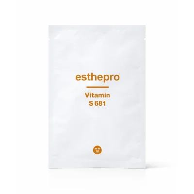 esthepro Vitamin Mask S681 ซองแผ่นมาส์กหน้าวิตามินบำรุงผิวหน้าเกาห