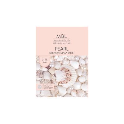 มาส์กหน้าเกาหลี 9 บาท - MBL PURE PEARL