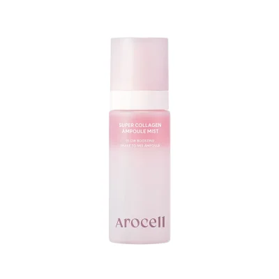 สเปรย์หน้าฉ่ำ AROCELL SUPER COLLAGEN AMPOULE MIST พร้อมป้ายโปรโมชั่น