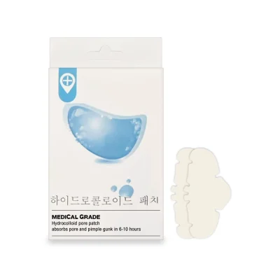 แผ่นแปะสิวไฮโดรคอลลอยด์ Medical Grade พร้อมกล่องผลิตภัณฑ์ เหมาะสำหรับดูดซับของเหลวจากสิวหัวขาวและสิวอุดตัน