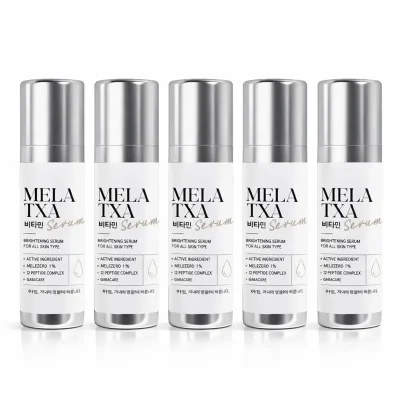 เซ็ต 5 ขวด เซรั่มสลายฝ้า MELA TXA SERUM เซรั่มสูตรเข้มข้น สำหรับสลายฝ้าฝั่งลึก เป็นฝ้า กระ จุดด่างดำ ช่วยได้