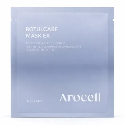 ซองใส่มาส์ก AROCELL Botulcare Mask EX มาส์กหน้าไฮโดรเจลเกาหลี ผิวเรียบเนียน ยกกระชับ หน้าตึง ผิวกระจ่างใส