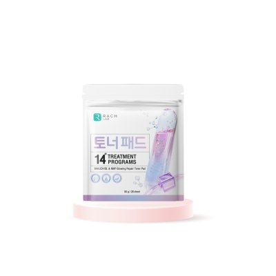 RACH TONER PAD BAKUCHIOL NMF GLOWING REPAIR โปรแกรมแพดทรีทเม้นท์ 14 วัน