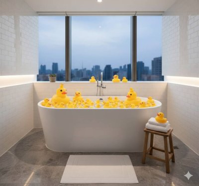 เป็ดยางลอยน้ำ