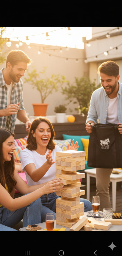 บล็อกไม้ เกมส์ไม้จังก้า ตัวต่อไม้ตึกถล่ม Jangka Game