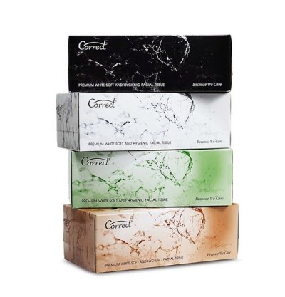 กระดาษเช็ดหน้า กระดาษเช็ดหน้าชนิดกล่อง Facial Tissue