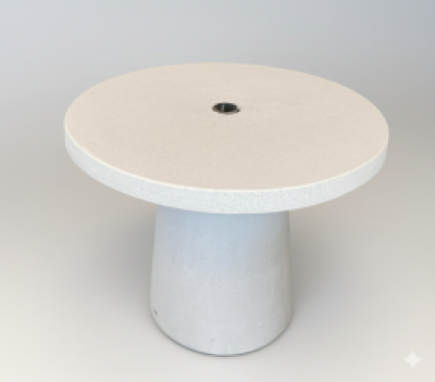 ฐานร่มโต๊ะกลาง