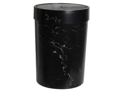 ถังขยะสีดำ