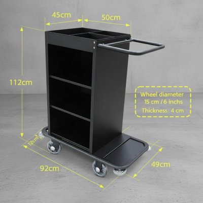 รถเข็นแม่บ้าน