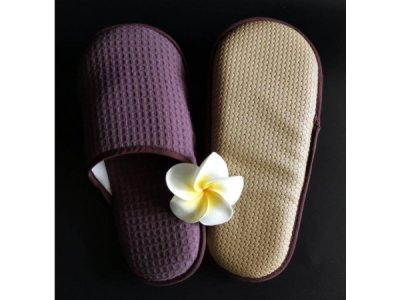 สลิปเปอร์ สีน้ำตาล