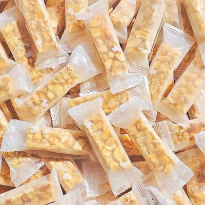 เม็ดมะม่วงหิมพานต์ คาราเมล อัดแท่ง