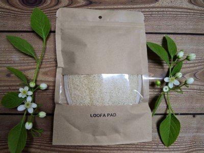 ใยบวบ ซองกระดาษคราฟ