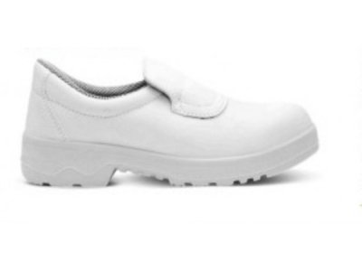 รองเท้าเซฟตี้ รองเท้านิรภัย สีขาว แบบสวม Safety Shoe