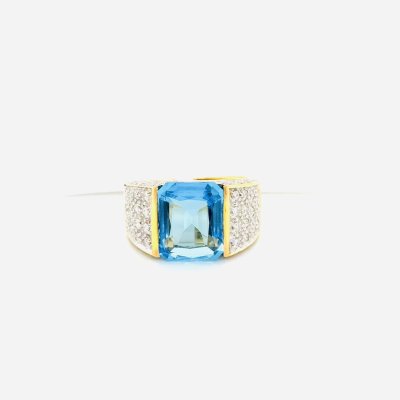 Blue topaz