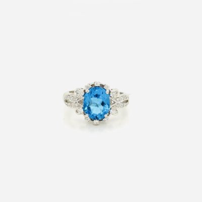 Blue topaz
