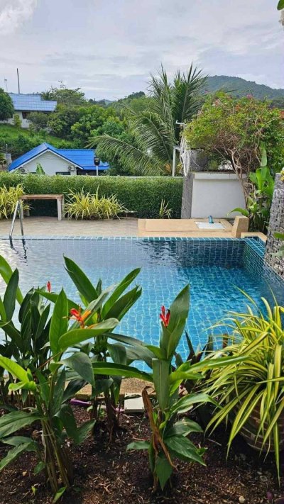 Pool Villa for Rent in Rawai, Phuket – Mountain View