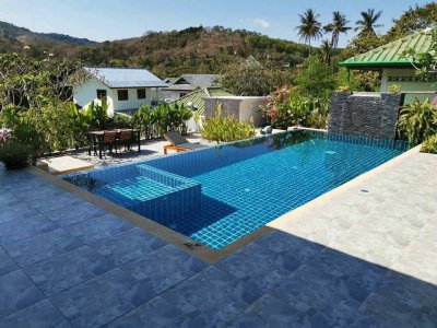 Pool Villa for Rent in Rawai, Phuket – Mountain View