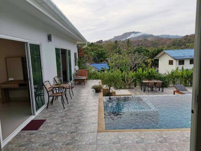 Pool Villa for Rent in Rawai, Phuket – Mountain View