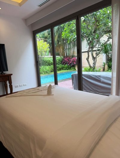 Exclusive Pool Villa 1-Year Rental, 800m to Bangtao Beach