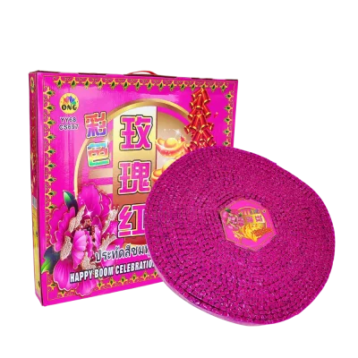 Pháo 10000 viên màu hồng
