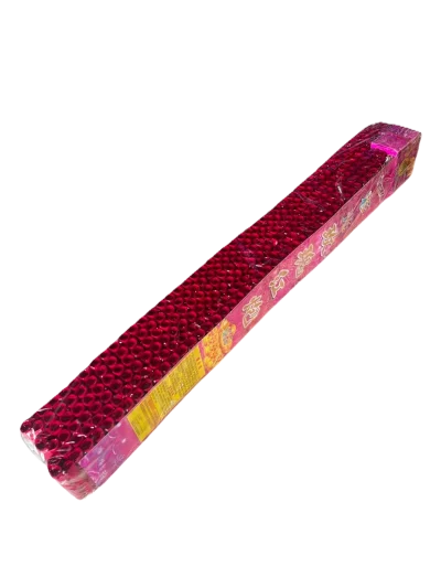 PINK COLOR CRACKERS  (12 FOOT)
