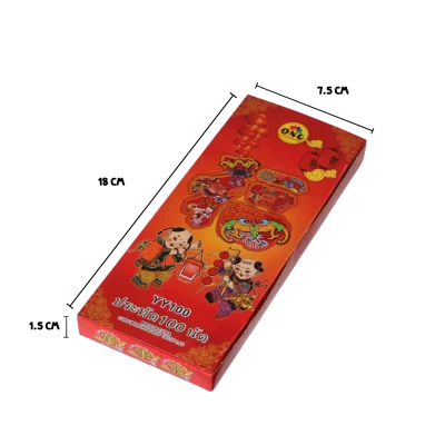 Pháo 100 Viên Nhãn hiệu trẻ em