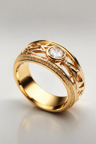 Gold Ring 24K