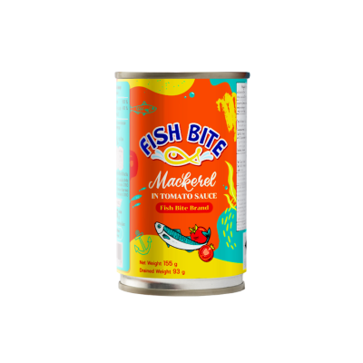 ปลาแมคเคอร์เรลในซอสมะเชือเทศ ตรา ฟิชไบท์ ปลาแมคเคอร์เรลในซอสมะเชือเทศ ตรา ฟิชไบท์