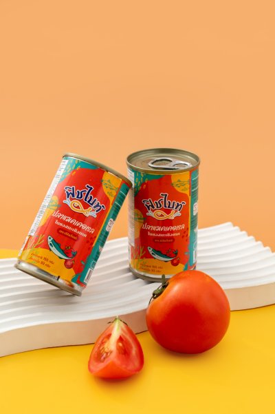 ปลาแมคเคอร์เรลในซอสมะเชือเทศ ตรา ฟิชไบท์ ปลาแมคเคอร์เรลในซอสมะเชือเทศ ตรา ฟิชไบท์