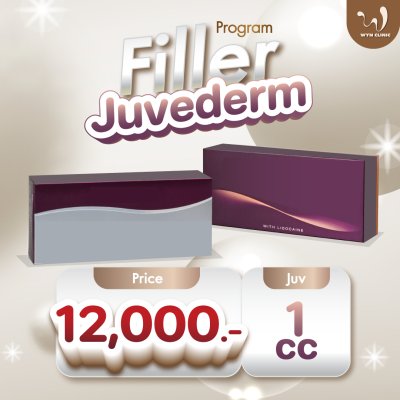 Filler : Juvederm 1 cc