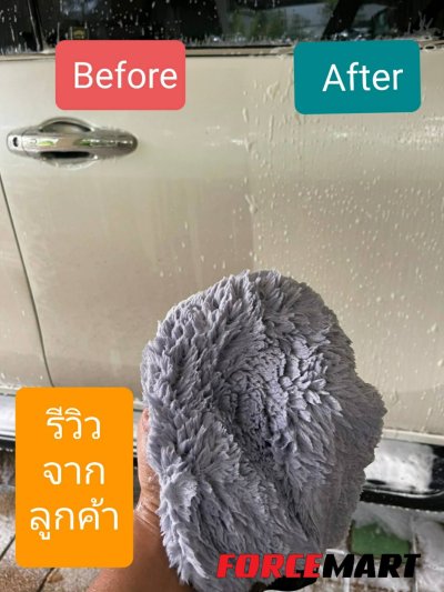 ถุงมือล้างรถขนแกะ ขนาดใหญ่ ขนนุ่ม ไม่ทำให้เกิดรอยขนแมว